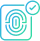 Biometric authentication icon